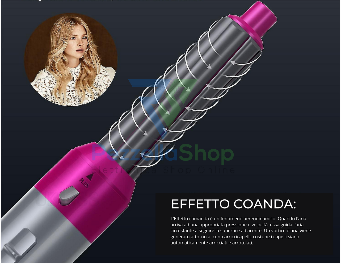 Velix - Spazzola ad Aria Calda 5 in 1